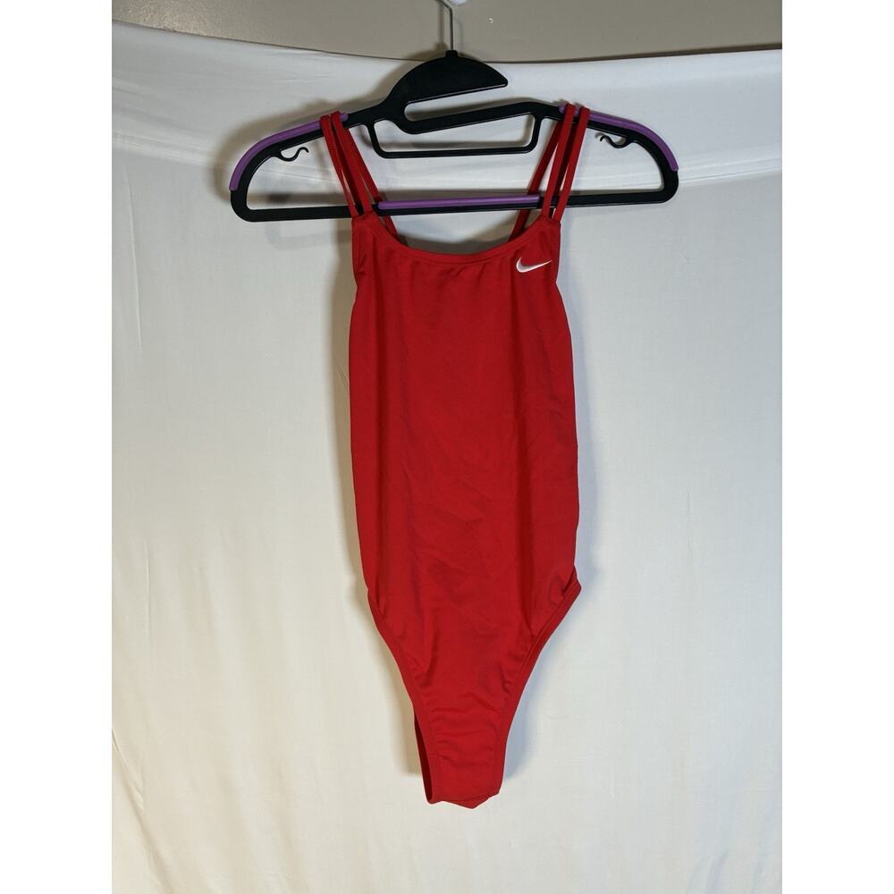 Nike Women's 32 6 HydraStrong Racerback one-piece swimsuit Training Compression